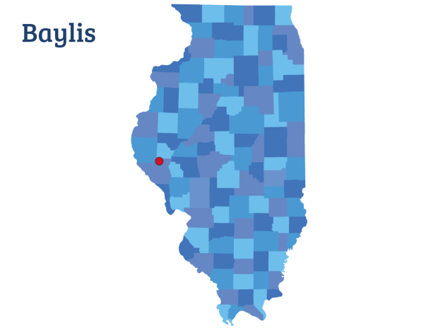Baylis, IL – Population 203